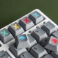 Dualshot GMK 104+26 Full PBT Dye Sublimation Keycaps Set for Cherry MX Mechanical Gaming Keyboard 64/75/980